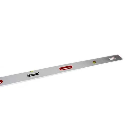Aluminijumska ravnjača sa libelom i drškom 3 m Womax