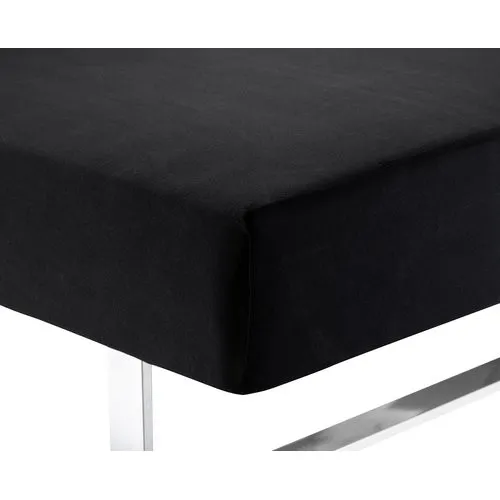 Čaršav 160×200×40 žersej crni