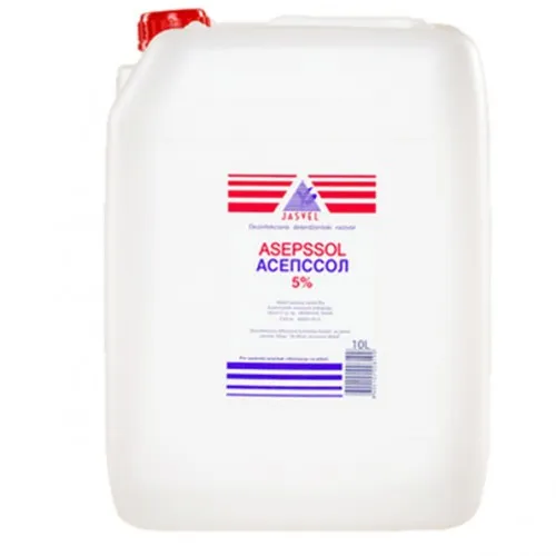 Asepssol 5% 10L Jasvel