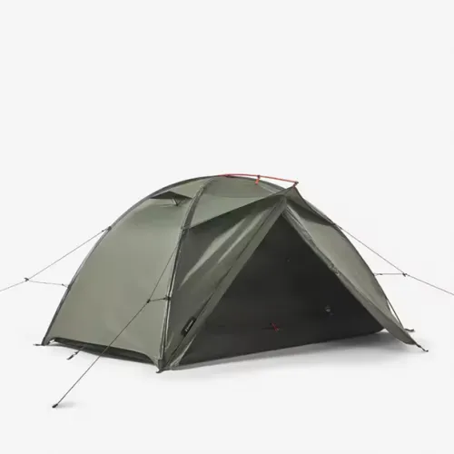 Šator za treking MT500 s kupolom za 2 osobe - kaki