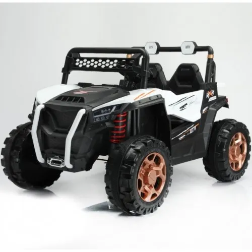 Auto na akumulator 2217 UTV za decu 4×4 pogon 12V Bela