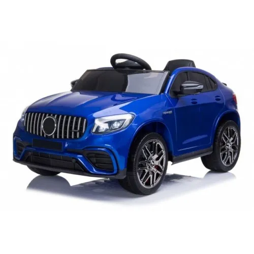 Automobil 247/1 Sa kožnim sedištem i mekim gumama  Metalik plavi