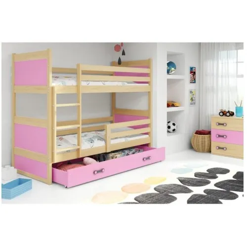 Baloo Bonny Krevet Na Sprat 200X90 Pine Rozi 8444