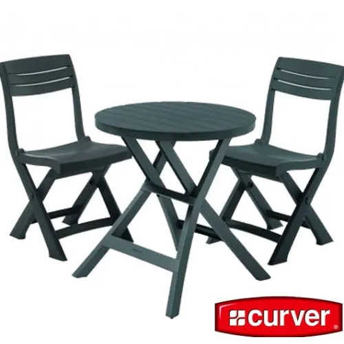 Baštenska garnitura Bistro set duo grafit