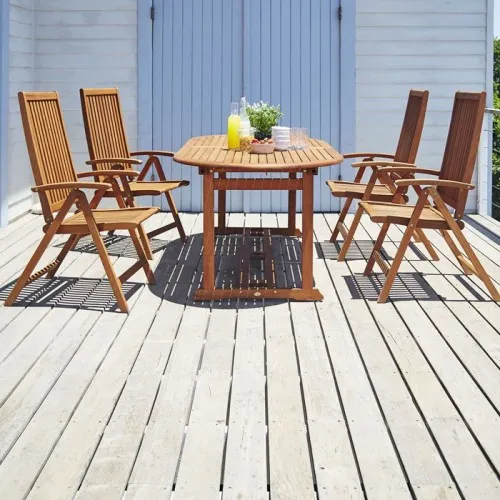 Baštenska garnitura Ligno sa 4 stolice