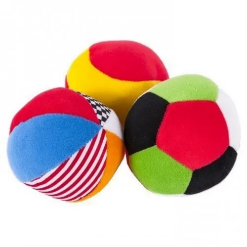 Biba toys plišane lopte  3kom