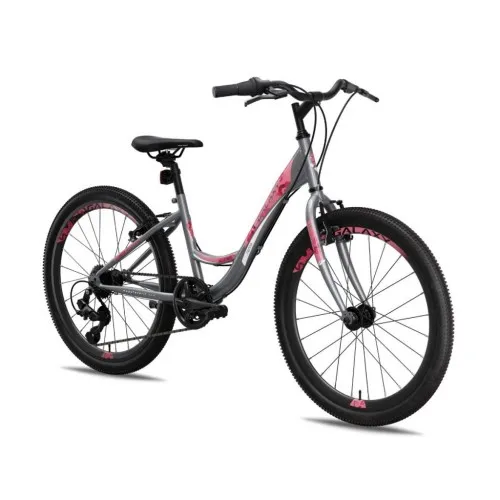 Bicikl GALAXY SIENNA 24"/6 siva/roza 650015