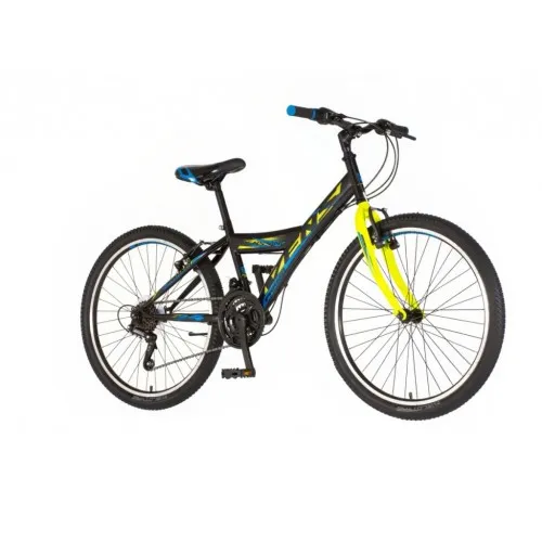 Bicikl venssini parma 24" crno žuti 1242004