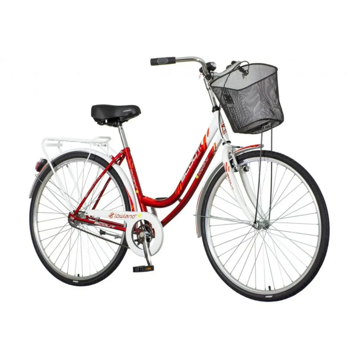 Bicikl Visitor Lowland 28" crveno beli