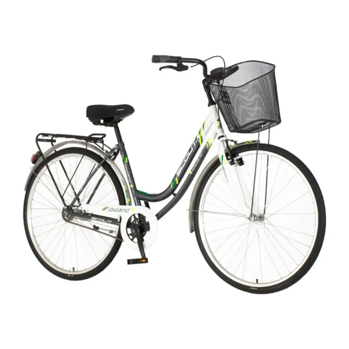 Bicikl Visitor Lowland 28" sivo beli
