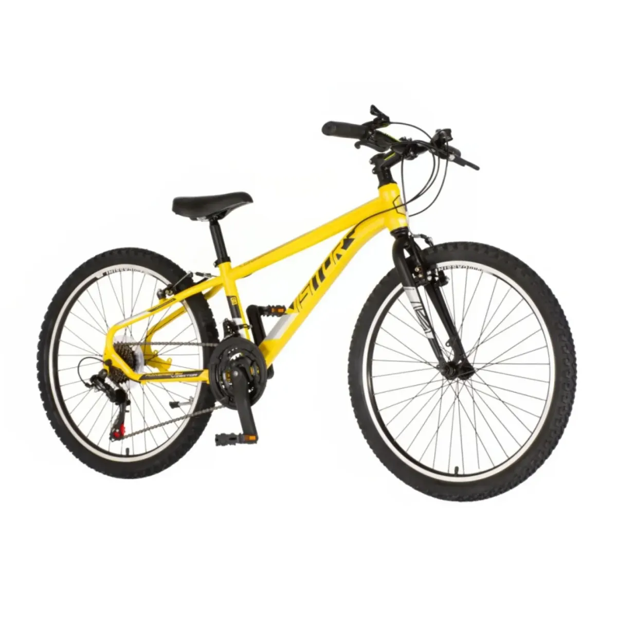 Bicikl Visitor Radiance 24" žuto crni