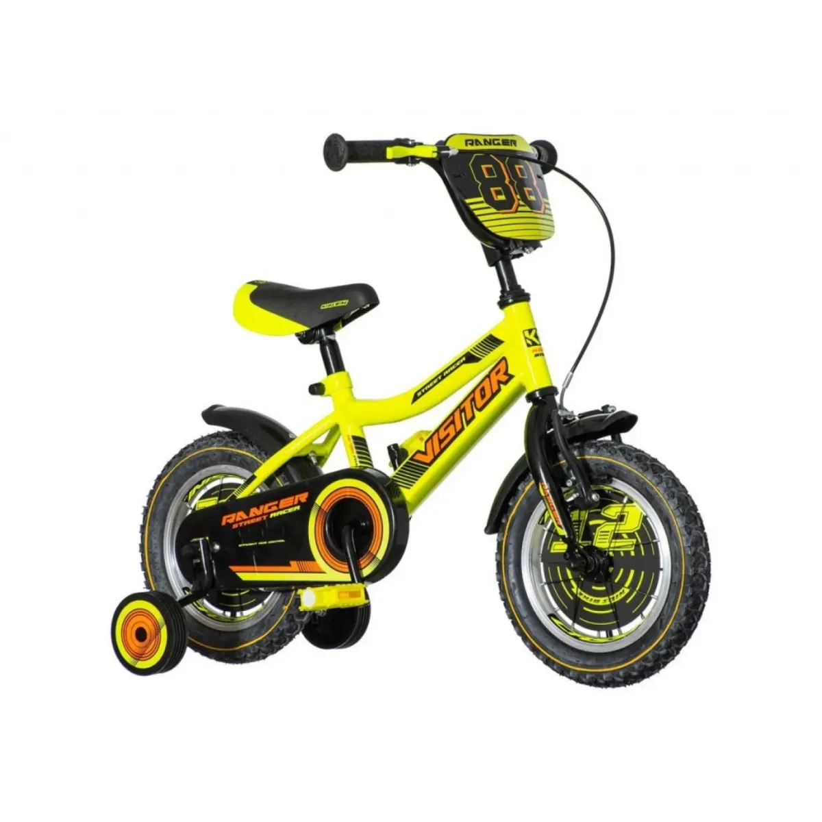 Bicikl Visitor Ranger 12" neon žuti