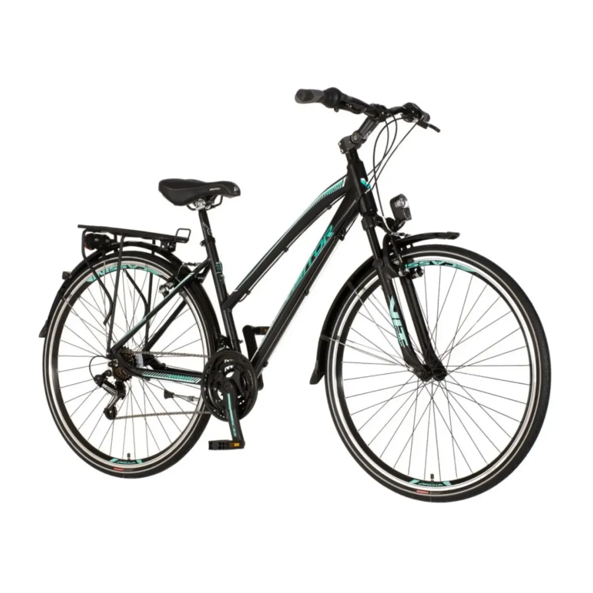 Bicikl Visitor Terra lady 28" crno tirkiz