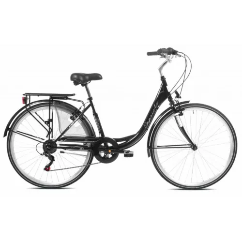 Bicikli City Bike Diana 18in crno bela
