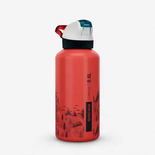 Boca 500 dečja od 0,6L aluminijumska sa brzim čepom, pipetom i slamčicom