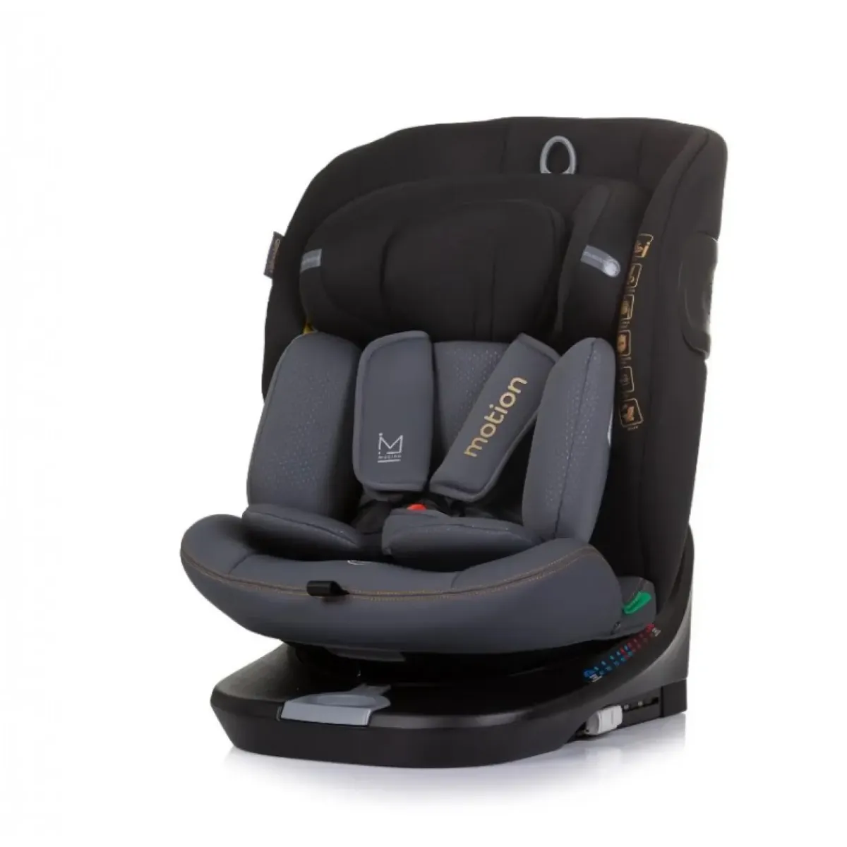Chipolino autosedište motion obsidian STKMOT02401OB