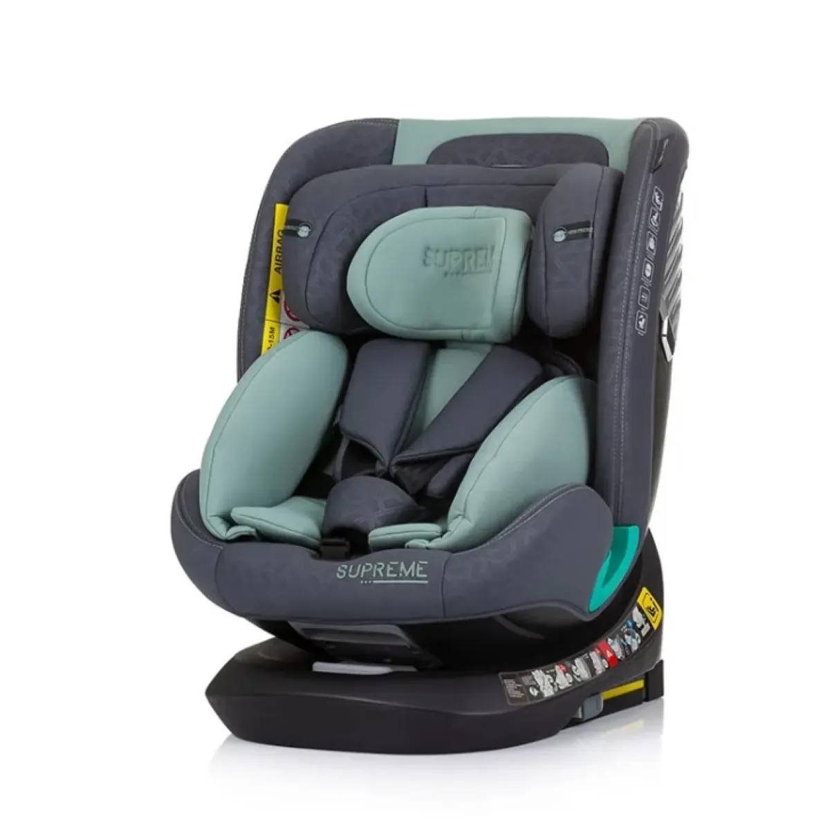 Chipolino Autosedište Supreme pastel green STKSU02404PG
