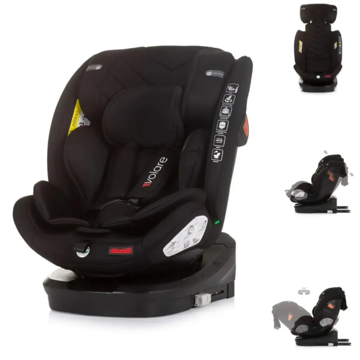 Chipolino Volare auto sedište za decu 40-150cm STKVLR02401OB