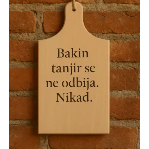 Daska za sečenje Bakin tanjir