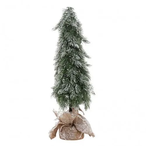 Deco wood, novogodišnja jelka u saksiji, sa sijalicama, 55cm ( 753002 )