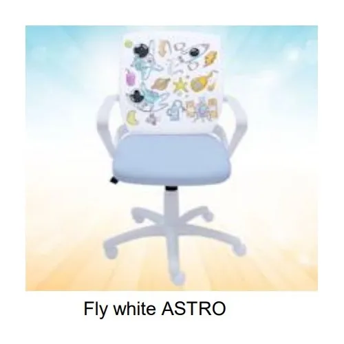 Dečija Stolica Fly White Astro