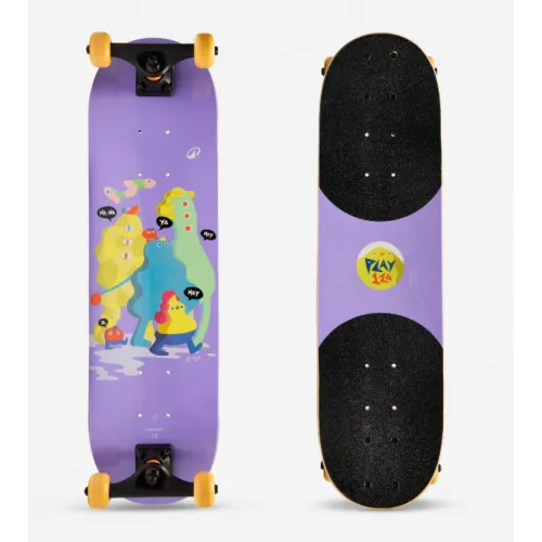 Dečji skejtbord PLAY 120 FRIENDS (za uzrast 3 do 7 godina)
