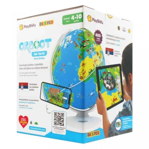 Dexyco orboot interaktivni globus OBT014