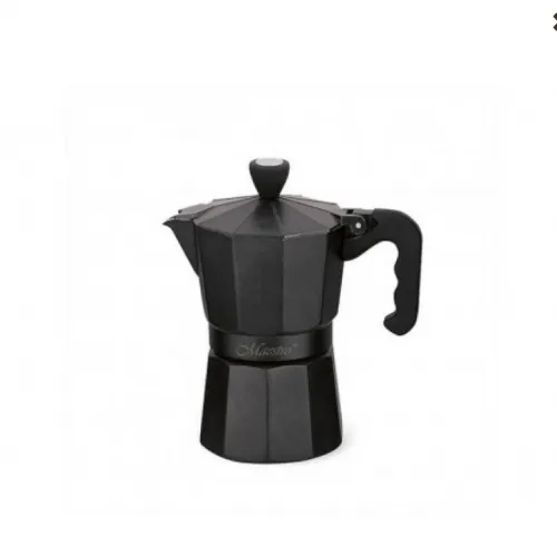 Džezva za espresso kafu 3 šoljice 150ML crna  Maestro MR1666-3B