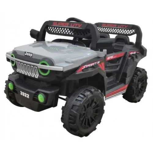 DŽip Monster mini 12v 2 Sivi 025027S