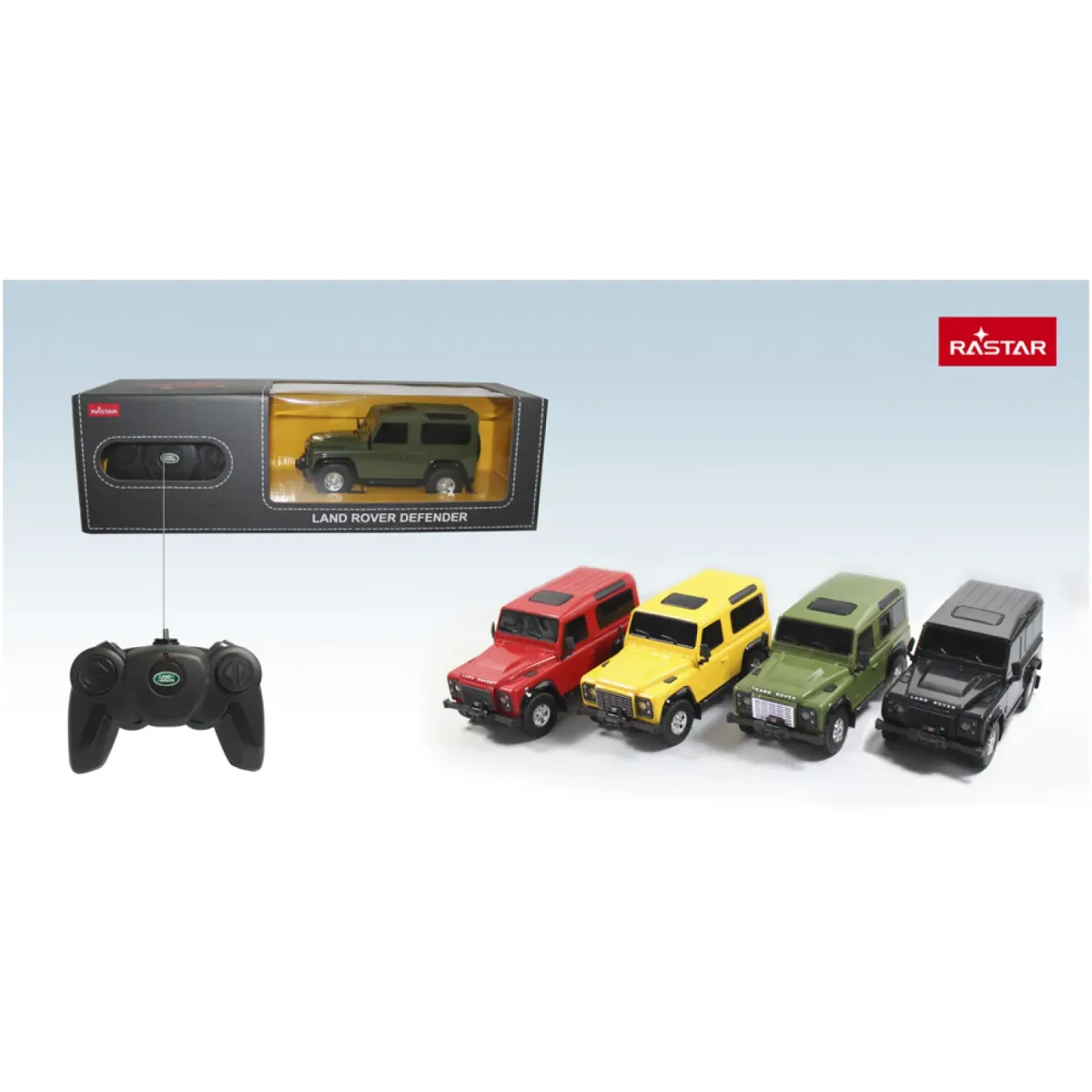 Džip Rastar-R/C 1:24 Land Rover Defender RS13880