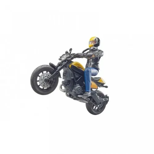 Ducati Scrambler sa vozačem Bruder