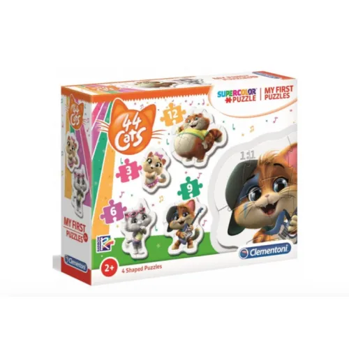 Četri puzzle u obliku mačaka