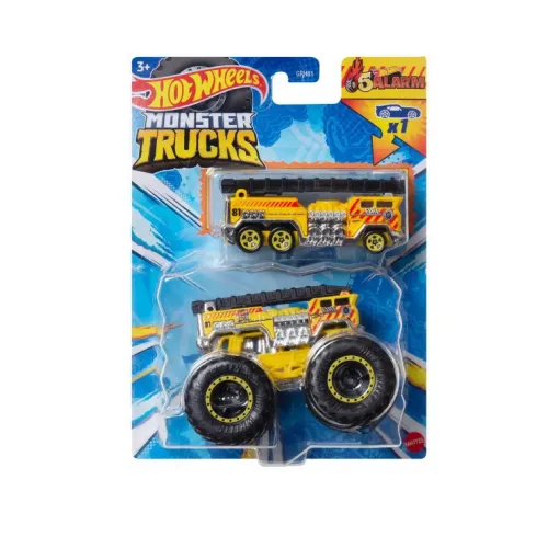HotWheels Die Cast Monster Trucks  1:64 8sort 14x19cm