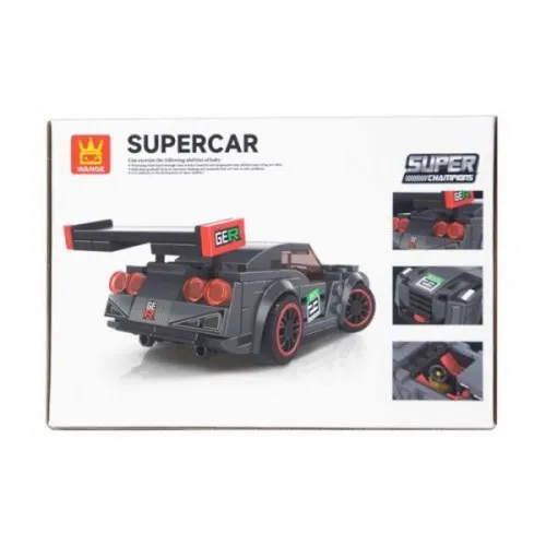 Igračka kockice trkacki automobil od 190 delova 6+