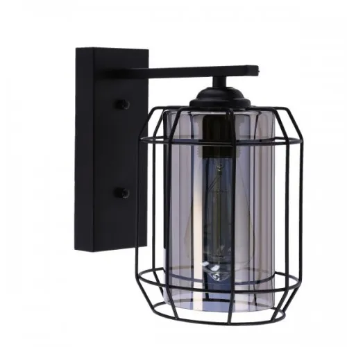 Jonera Zidna Lampa Crna P20 1x40W E27