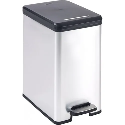 Kanta za smeće 25L Curver Slim silver