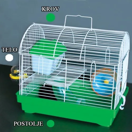 Kavez za hrčka H-7 zelena