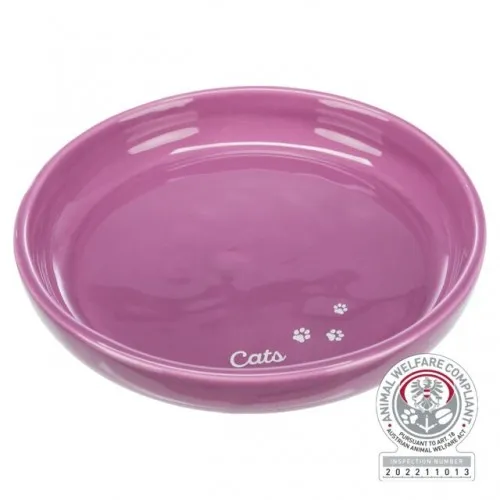 Keramička činija za mačke XXL 0.35l 18cm različite boje