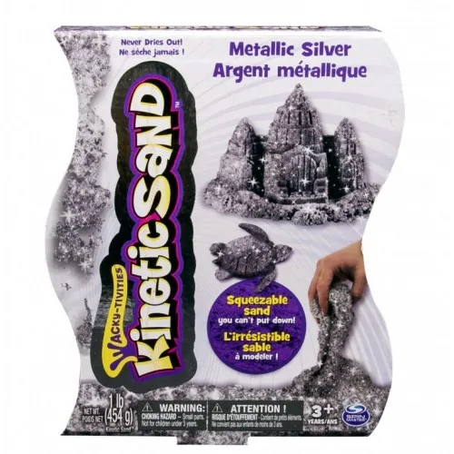 Kinetički pesak svetlucavi Silver