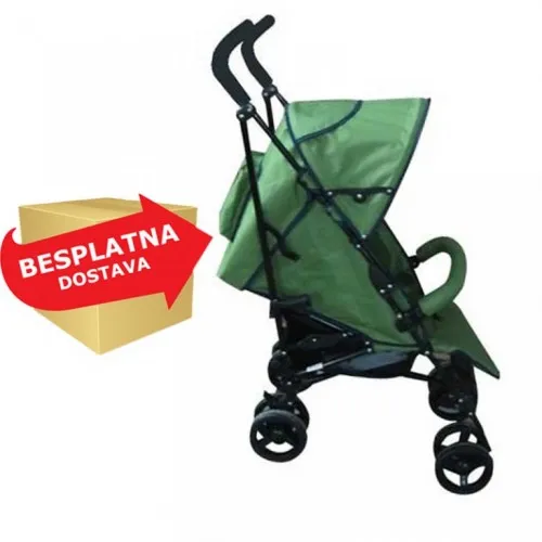Kolica za bebe Puerri Lite zelena
