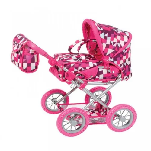 Kolica za lutke Ruby Crazy squares