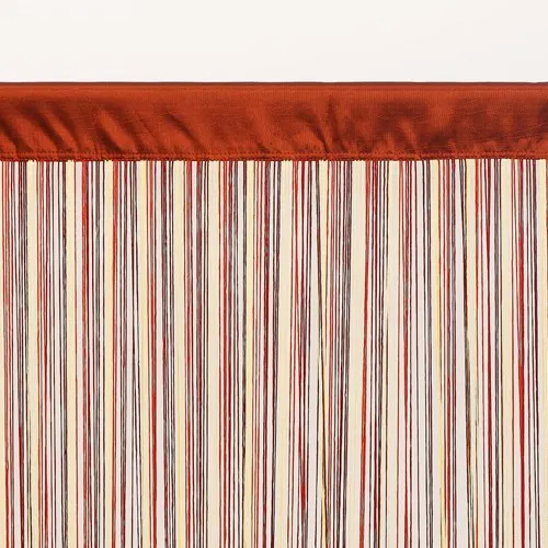 Končana zavesa 90x245 terakot