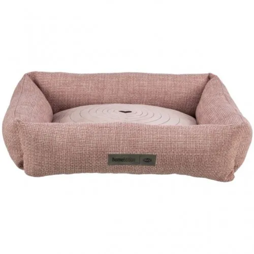 Krevet viviana kockasti 80x60cm roze za pse i mačke