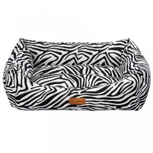 Krevet za psa Makaron zebra S