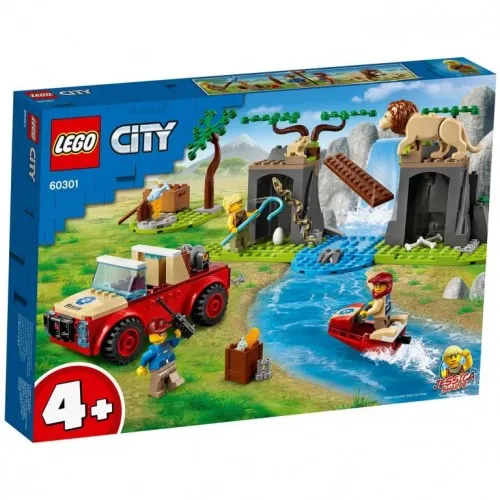 Lego kocke - Divljina: Terenac za spasavanje divljih životinja