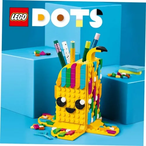 Lego kocke - Slatki banana držač za olovke
