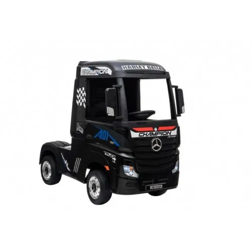 Licencirani Kamion na akumulator za decu ACTROS 4X4 Crni