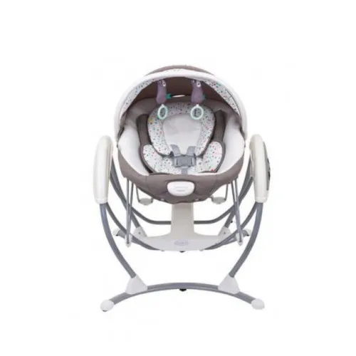 Ljuljaška za bebe Graco Glider Elite Scatter Geo