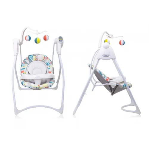 Ljuljaška za bebe Graco Lovin Hug Patchwork
