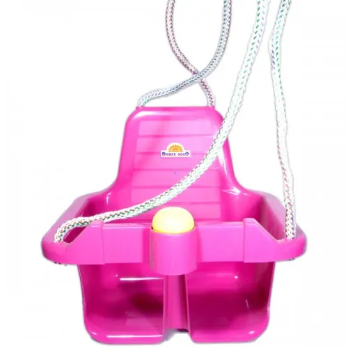 Ljuljaška za decu sa trubicom roze